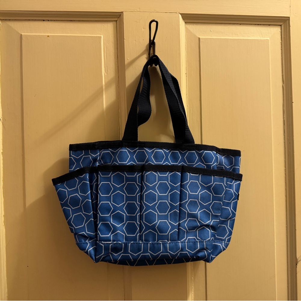 Thirty-One Mini Organizing Tote in Mechanical Geo (Retired)